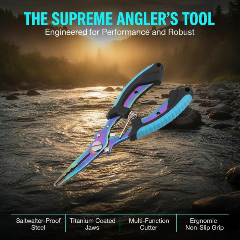 Fishing Hook Sharpener - 1 buah Tang Pancing Multifungsi, Baja