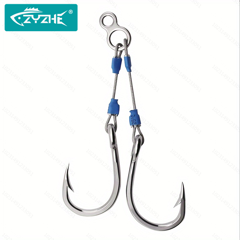 Kail Jig Baja ZYZHE 6 Ukuran K - Fishing Hook Assortment ulasan dan harga