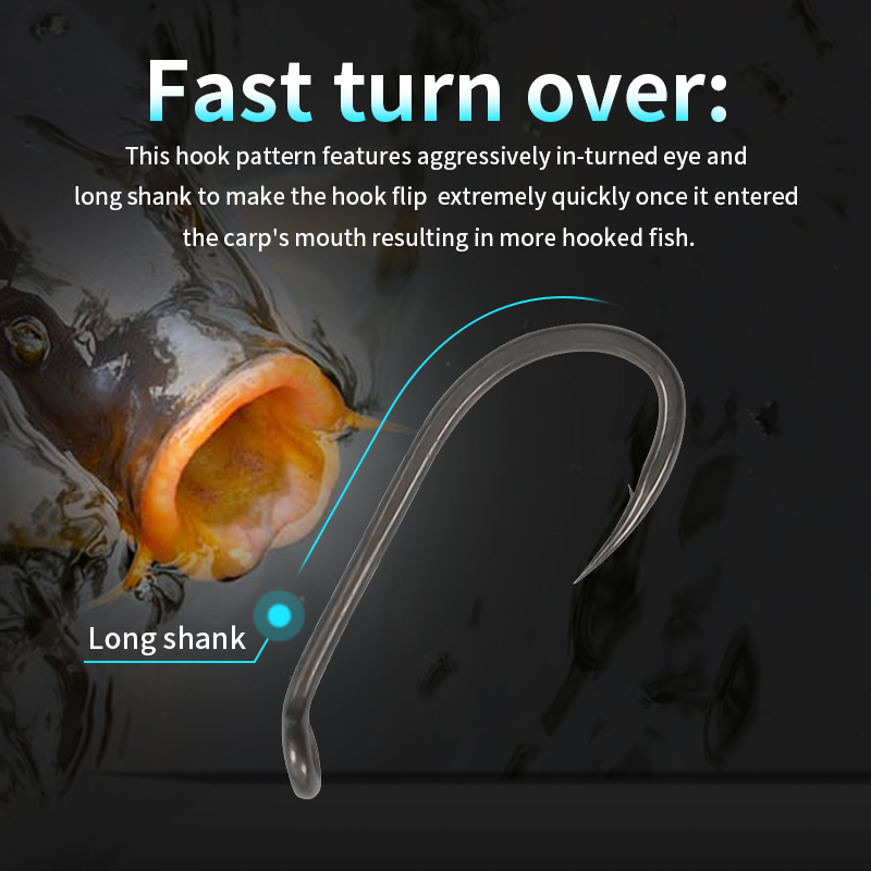 10 buah kait pancing ikan mas, - Fishing Hook Assortment ulasan dan harga