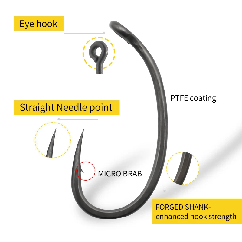 10 buah kail pancing ikan mas, - Fishing Hook Assortment ulasan dan harga