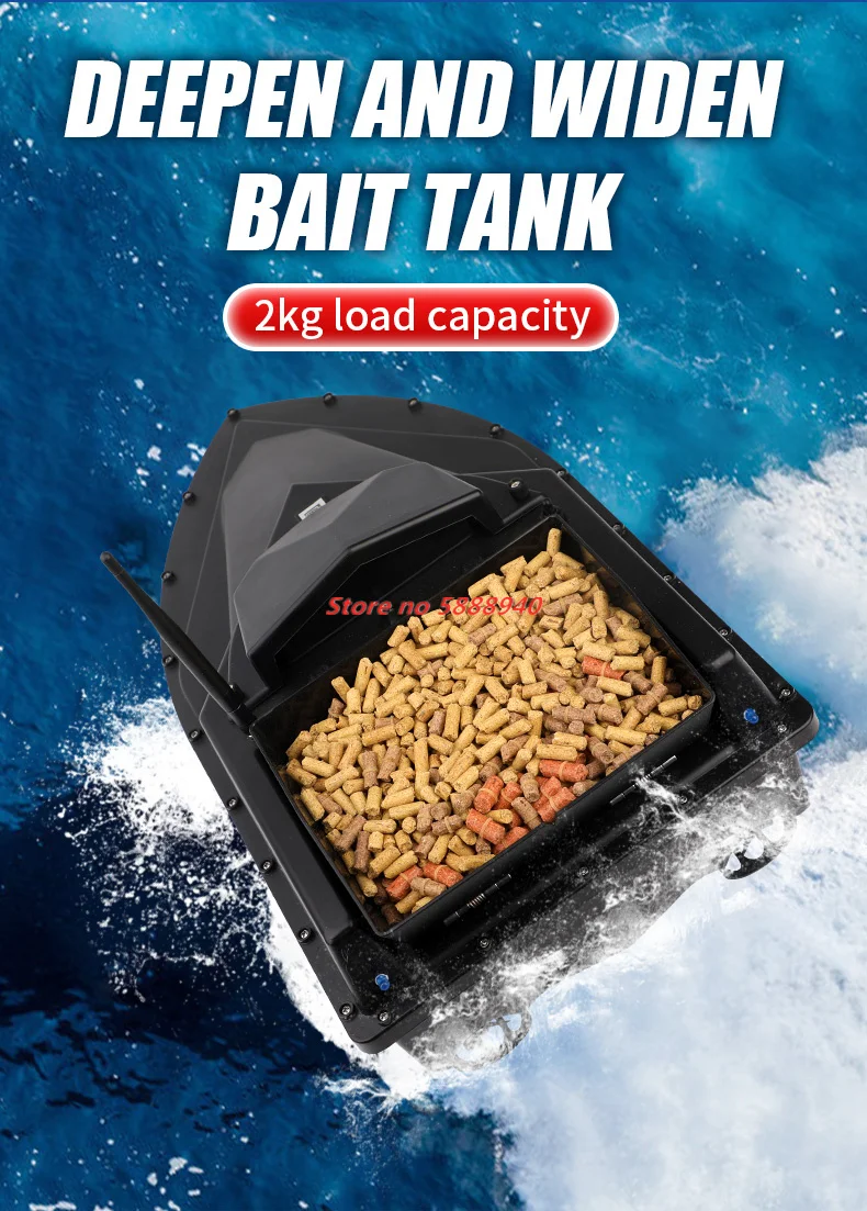 Perahu Umpan Pancing RC 100GPS - Fishing Hook Size ulasan dan harga