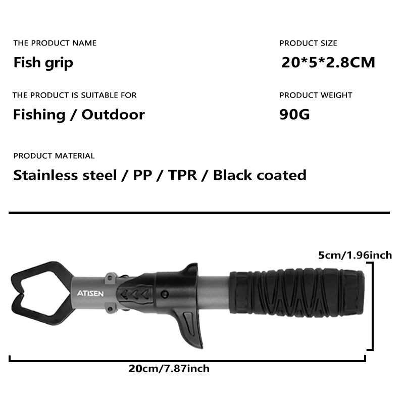 Penjepit pancing Baja tahan ka - Fishing Hook Remover ulasan dan harga