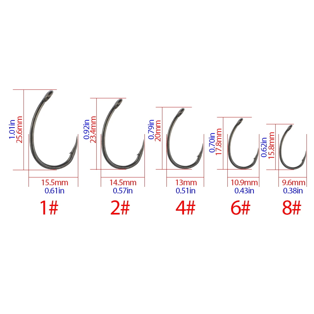 Hirisi 50 Buah Kail Pancing Be - Fishing Hook Assortment ulasan dan harga